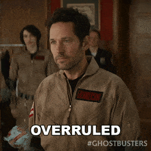 Overruled Grooberson GIF - Overruled Grooberson Ghostbusters Frozen Empire GIFs