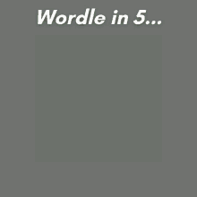 Wordle Wordle In5 GIF - Wordle Wordle In5 Wordle In Five GIFs