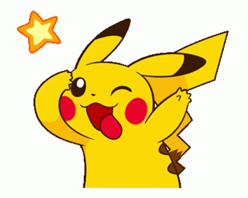 Pikachu Pokemon Sticker - Pikachu Pokemon Wink - Descubre y comparte GIF