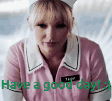 Taylor Swift Have A Great Day GIF - Taylor Swift Have A Great Day Taylor Swift Have A Great Day GIFs