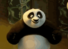 Tô Super Animada / Kung Fu Panda / Dança / Animação GIF