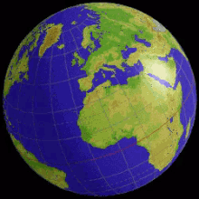 地球儀 宇宙 GIF - Earth Globe Spin GIFs