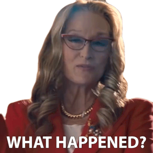What Happened President Orlean Sticker - What Happened President Orlean Meryl Streep Stickers