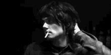 Gerard Way Smoke GIF - Gerard Way Smoke Confused GIFs