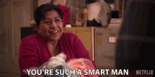 Youre Such A Smart Man Laura Patalano GIF - Youre Such A Smart Man Laura Patalano Beatriz Morales GIFs