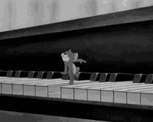 Piano Mouse GIF - Piano Mouse Tom And Jerry GIFs