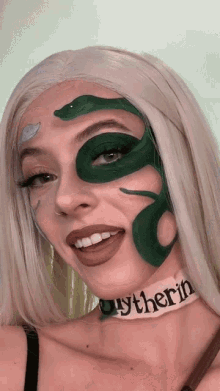 face painting piperartistry how do i look snake piper