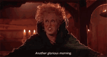 When You Wake Up And It’s A Bit Chilly Out GIF - Hocus Pocus Glorious Morning GIFs