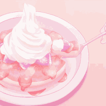 Strawberry Pancake GIF