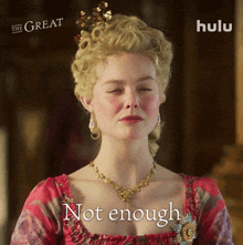 not enough catherine elle fanning the great limited