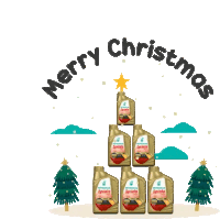Merry Christmas Petronas Sprinta Sticker - Merry Christmas Petronas Sprinta Stickers
