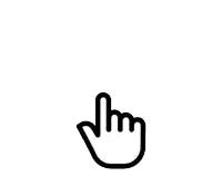 a black and white drawing of a light bulb with a hand pointing at it