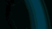 a turquoise background with a white line on it