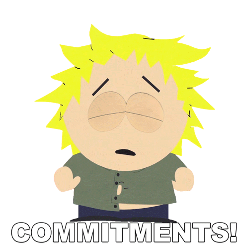 Commitments Tweek Tweak Sticker - Commitments Tweek Tweak South Park Stickers
