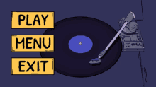 Music Record GIF - Music Record Play Menu Exit GIFs