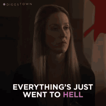 Everythings Just Went To Hell Elidh GIF - Everythings Just Went To Hell Elidh Diggstown GIFs