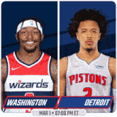 Washington Wizards Vs. Detroit Pistons Pre Game GIF - Nba Basketball Nba 2021 GIFs