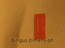 a picture of a cat with the words " bingus dimension " on the bottom