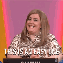 This Is An Easy One Cammy GIF - This Is An Easy One Cammy Saturday Night Live GIFs