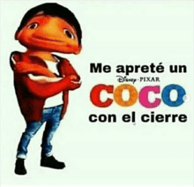 a picture of a cartoon character from the movie coco