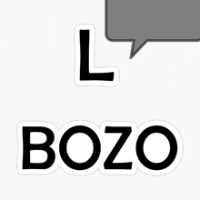 L Bozo GIF