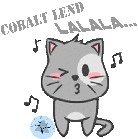 Cobaltlend Cblt Sticker - Cobaltlend Cblt Lalala Stickers