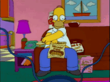 Simpsons Homer GIF - Simpsons Homer Eating GIFs