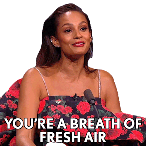 Youre A Breath Of Fresh Air Alesha Dixon Sticker - Youre A Breath Of Fresh Air Alesha Dixon Bgt Stickers