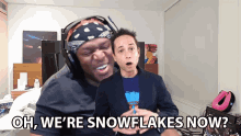 Oh Were Snowflakes Now Rucka Rucka Ali GIF - Oh Were Snowflakes Now Rucka Rucka Ali Its Rucka GIFs