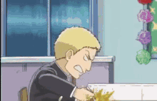 Attack On Titan Junior High Eating GIF - Attack On Titan Junior High Eating Dying GIFs