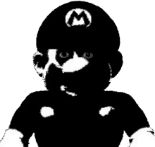 dark mario wtf cursed spoopee