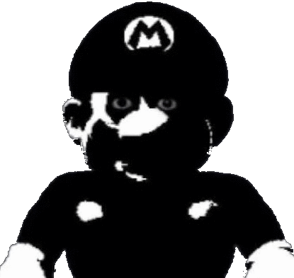 Dark Mario Sticker - Dark Mario Wtf Stickers