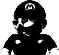 Dark Mario Sticker