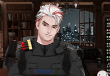 a man in a video game is wearing a raze vest