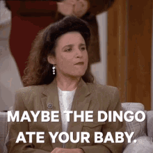 Seinfeld Elaine GIF - Seinfeld Elaine Dingo GIFs