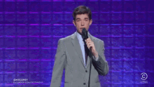 New In Town GIF - John Mulaney Comedy Microphone GIFs