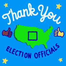 Thank You United States Work The Polls GIF