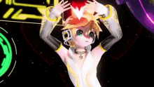 Kagamine Len Vocaloid GIF - Kagamine Len Vocaloid Love GIFs