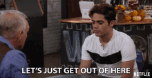 Lets Just Get Out Of Here Jack Griffo GIF - Lets Just Get Out Of Here Jack Griffo Dylan GIFs