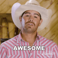 Awesome John Paul Gonzalez GIF - Awesome John Paul Gonzalez Ultimate Cowboy Showdown GIFs
