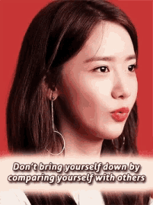 yoon a snsd selflove kpop advice