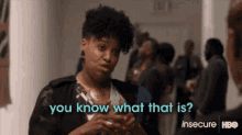 Insecure You Know What That Is GIF - Insecure You Know What That Is Growth GIFs