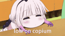 copium low kanna anime dragon maid