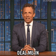 Deal Me In Agree GIF - Deal Me In Agree Nodding GIFs