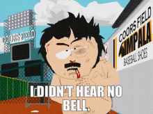 I Didnt Hear No Bell Randy Marsh GIF - I Didnt Hear No Bell ...