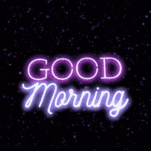 Good Morning Good Morning Sparkle GIF