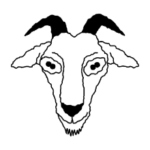 Animated Goat GIF - Animated Goat Blink GIFs