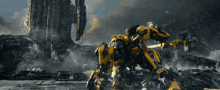 Bumblebee Helmet On GIF - Transformers Transformers Last Knight Bumblebee GIFs