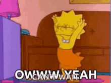 Oh Yeah Lisa Simpsons GIF