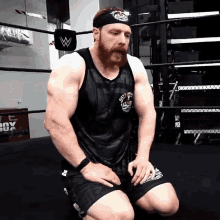 Tired Sheamus GIF - Tired Sheamus Celtic Warrior Workouts GIFs